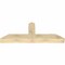 Ekena Millwork Portland Rough Sawn Timber Gable Bracket, Douglas Fir, 60"W x 22"H x 6"D x 6"F, 9/12 Pitch GBW060X22X0606POR00RDF - alternate 4